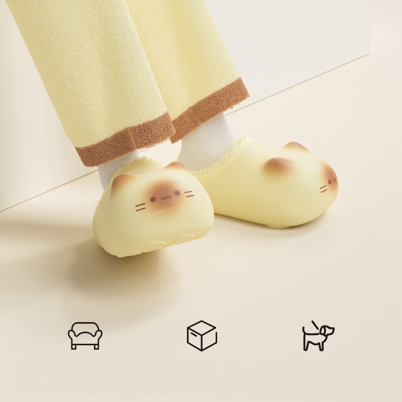 New Warm Plush Cat Slippers fo - Outdoor Lighting Unique review and price