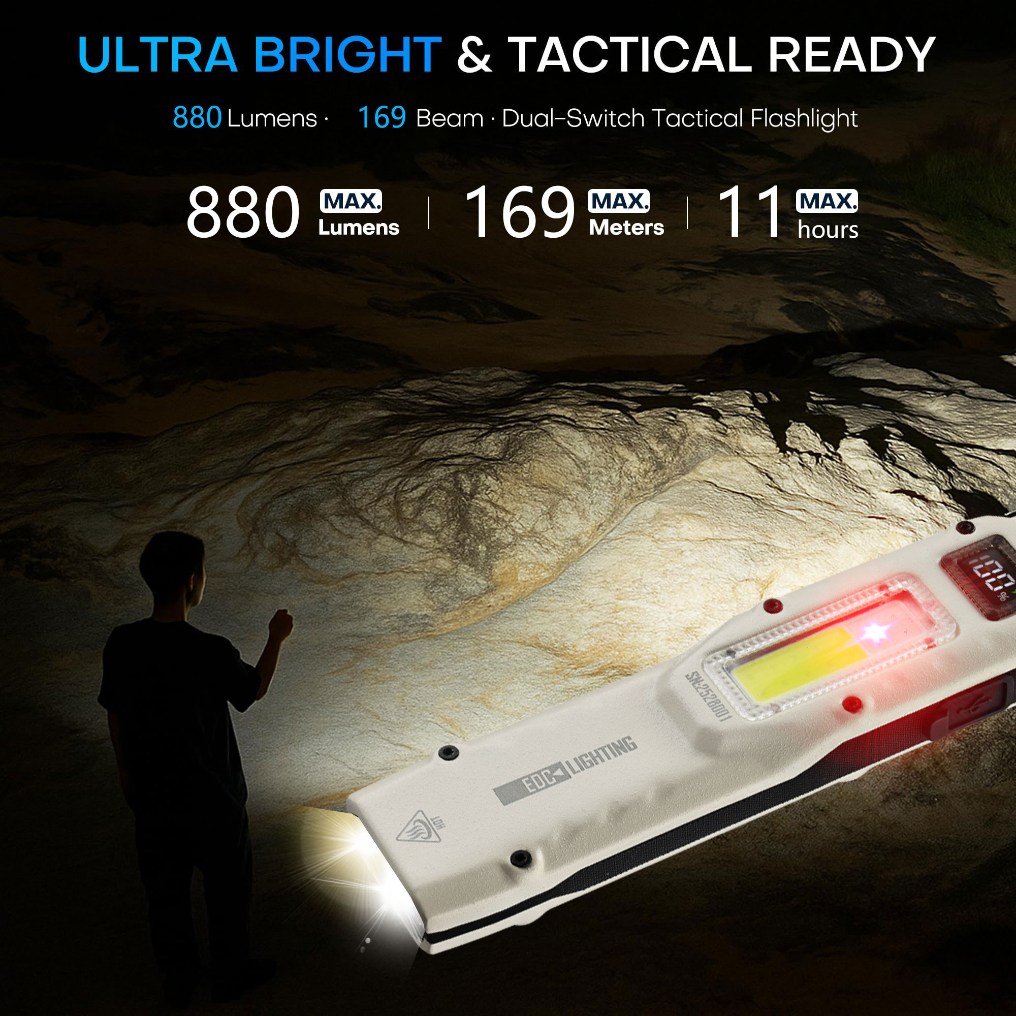 Portable 880LM YEMAO M28 Ultra - Outdoor Lighting Nearby review and price
