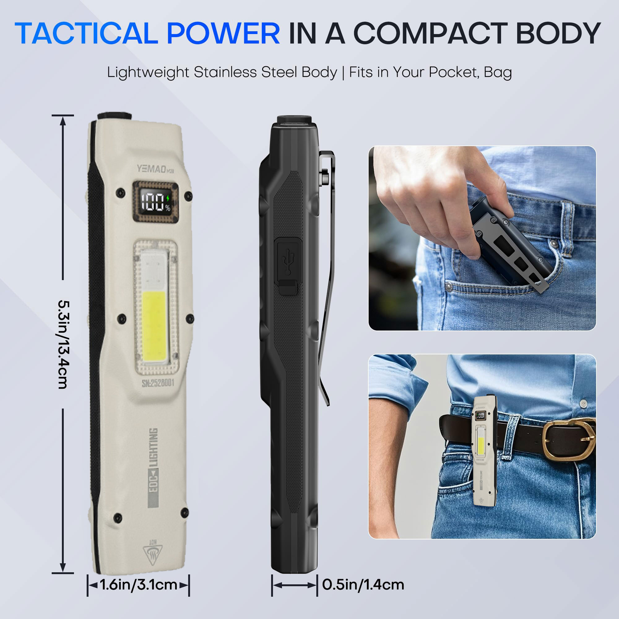 Portable 880LM YEMAO M28 Ultra - Outdoor Lighting Nearby review and price