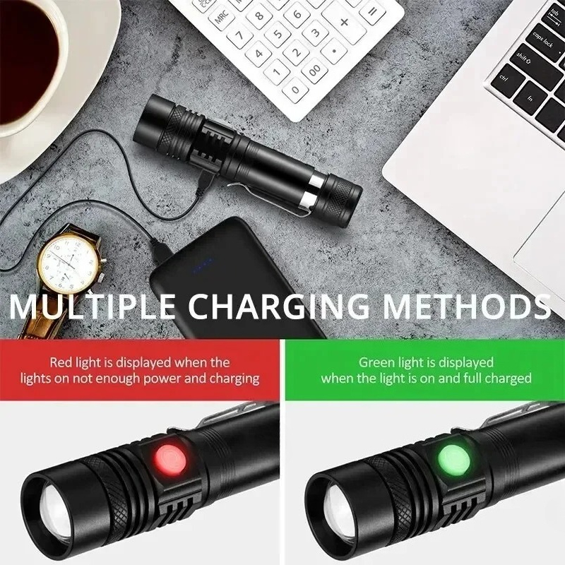 Rechargeable T6 Handheld Flash - Outdoor Lighting Nearby review and price