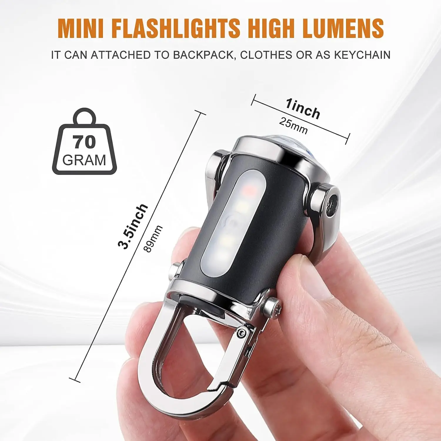 Mini Keychain Flashlight Recha - Outdoor Lighting Nearby review and price
