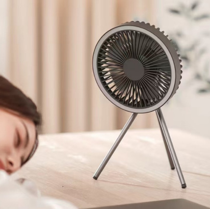 Portable Camping Fan with LED  - Outdoor Lighting Nearby review and price