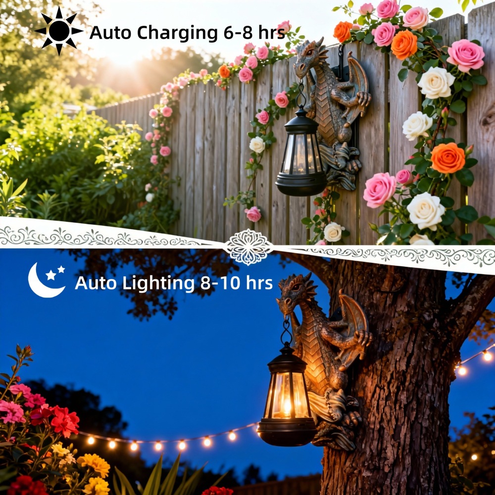 Unique Solar Dragon Figurine R - Outdoor Lighting Unique review and price