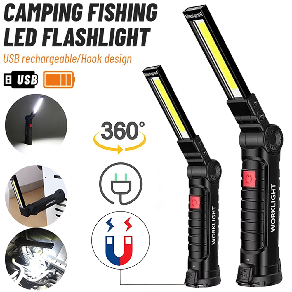 LED COB Flashlight USB Recharg - Outdoor Lighting Lumen review and price