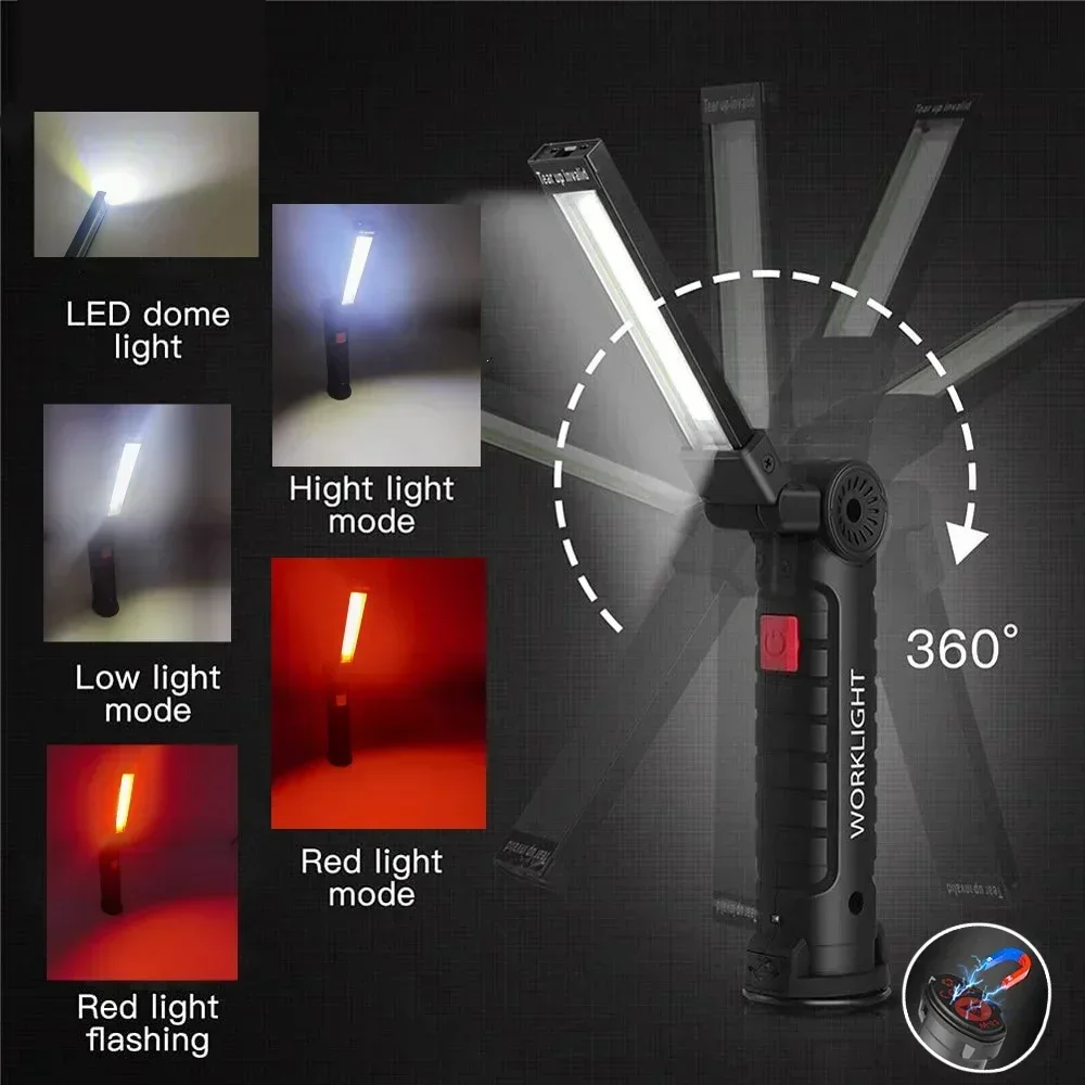 LED COB Flashlight USB Recharg - Outdoor Lighting Lumen review and price
