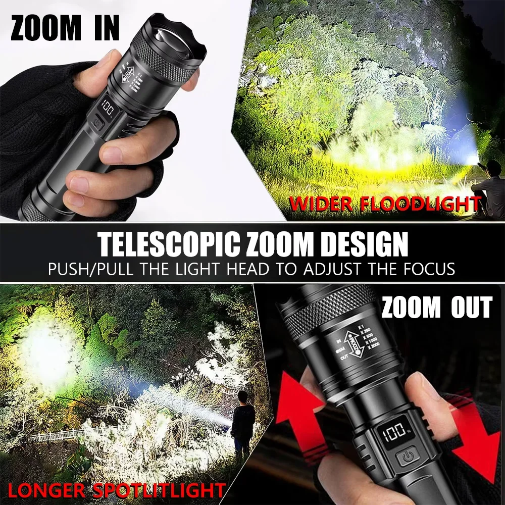 Rechargeable LED Flashlight Zo - Outdoor Lighting Lumen review and price