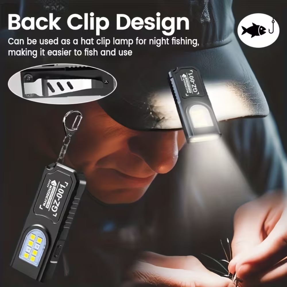 Mini COB LED Keychain Flashlig - Outdoor Lighting Lumen review and price