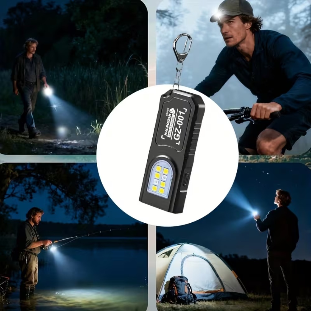 Mini COB LED Keychain Flashlig - Outdoor Lighting Lumen review and price